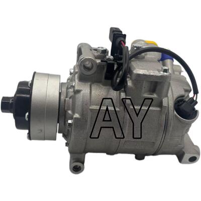 quality  Car AC Compressor Compatible for VW Touareg Compatible for Audi A4 A6 A7 Q7 A8 S4 S5 4E0260805Q 4F0260805E 4F0260805L 4e0260805as 4F0260805AD factory