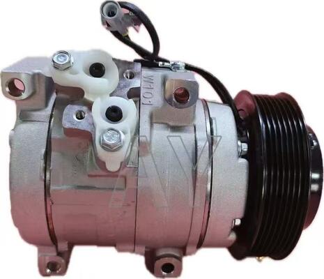 TOYOTA FORTUNER AC Compressor with PV7 Grooves 120mm Pulley Diameter and 12V Rated Voltage for R134a Refrigerant