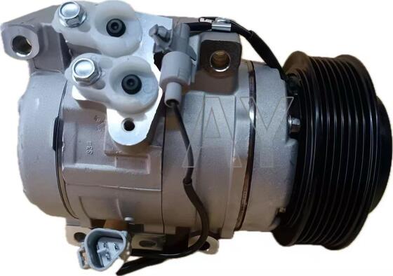 TOYOTA AC Compressor for HIACE with PV7 Grooves 120mm Pulley Diameter and 12V Rated Voltage
