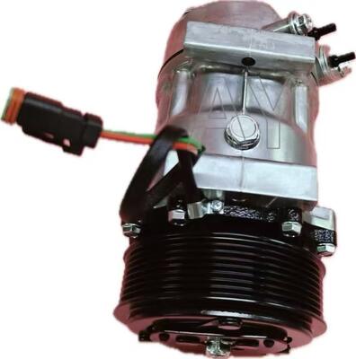 SCANIA AC Compressor with 12 Months Warranty 123mm Clutch and 24V for SCANIA Vehicles