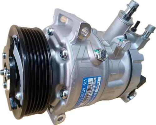 Toyota AC Compressor with 6PK Pulley Grooves 110mm Diameter and R134A Refrigerant for Car/Truck