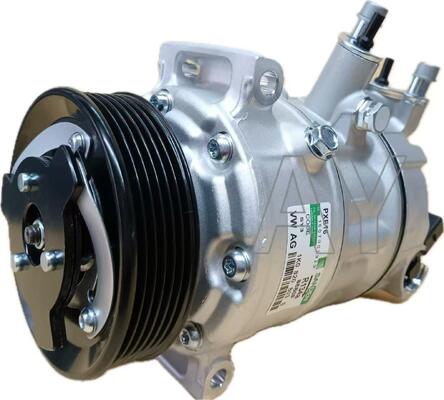 Toyota AC Compressor with 6PK Pulley Grooves 110mm Diameter and R134A Refrigerant for Car/Truck