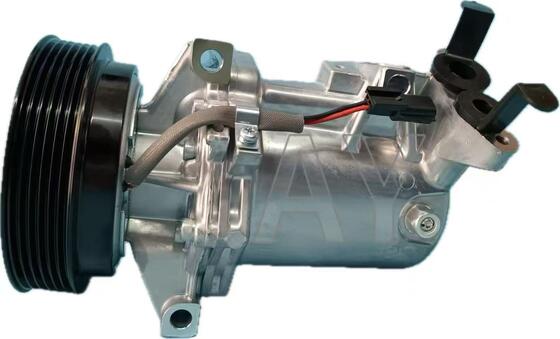 New 6PK Grooves 125MM Diameter 12V Voltage A/C Compressor for Renault Fluence L30 Dacia Sandero 1.5 DCI