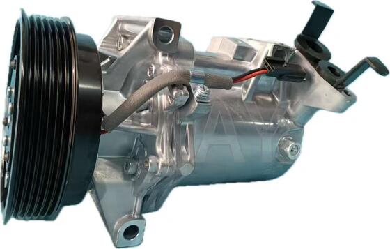 New 6PK Grooves 125MM Diameter 12V Voltage A/C Compressor for Renault Fluence L30 Dacia Sandero 1.5 DCI