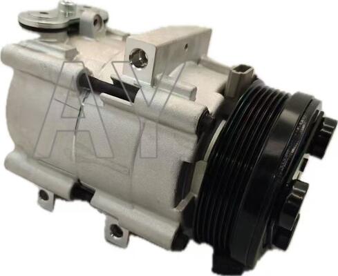 Ford AC Compressor with 6PK Grooves 12V Rated Voltage and R134 Refrigerant for Efficient Cooling