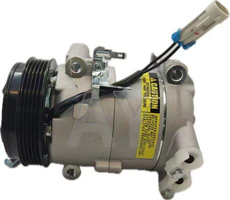 Chevrolet AC Compressor with 5 Grooves 12V Rated Voltage and R134 Refrigerant for Automotive Use