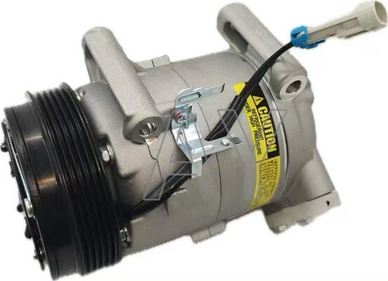 Chevrolet AC Compressor with 5 Grooves 12V Rated Voltage and R134 Refrigerant for Automotive Use