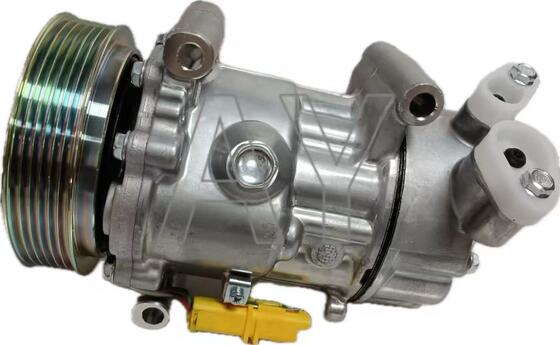 PEUGEOT 307 AC Compressor with 5pk Grooves 12V Rated Voltage and 119mm Pulley Diameter for R134 Refrigerant